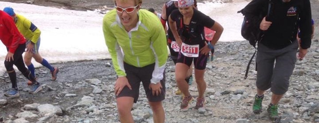 Petra finisht beim Zermatt Marathon